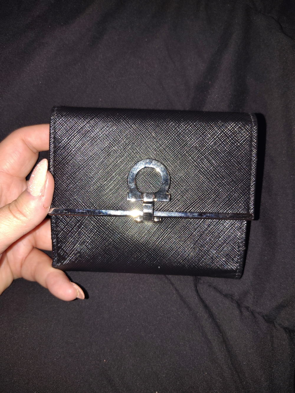 Salvatore Ferragamo Saffiano Leather Wallet